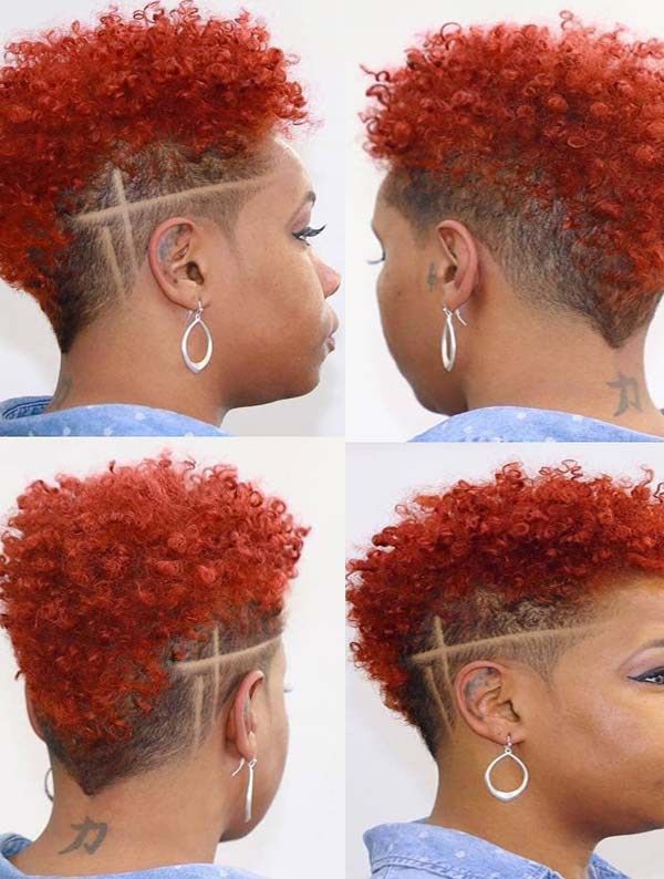 Hottest Short Red Curls for Black Women in 2019 | Bob hairstyles .