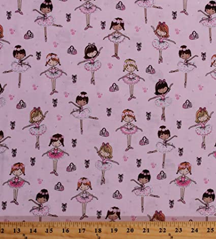 Fabric ballerinas for ladies
