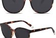 Amazon.com: SOJOS Fashion Round Sunglasses for Women Men Oversized .