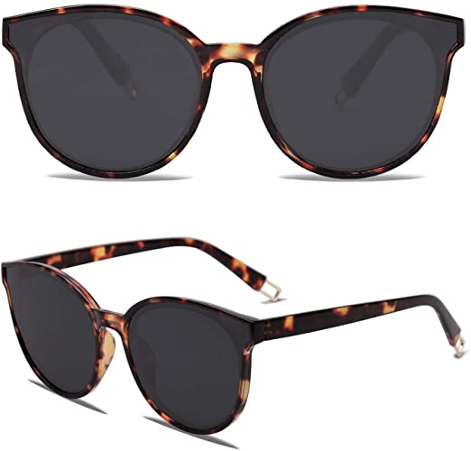 Amazon.com: SOJOS Fashion Round Sunglasses for Women Men Oversized .
