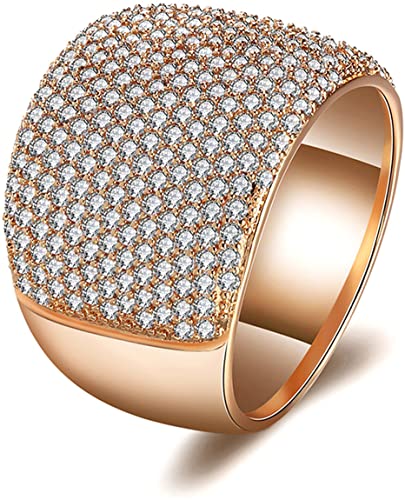 Slyq Jewelry Gold-color Ring with 224 Pieces engagement rings .