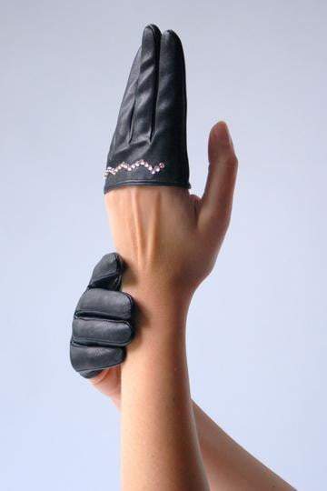 Half Only Fingers Gloves - Ines Glov
