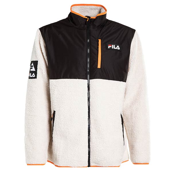 fila HADI Fleece Jacket WHITECAP GRAY,BLACK bei KICKZ.c