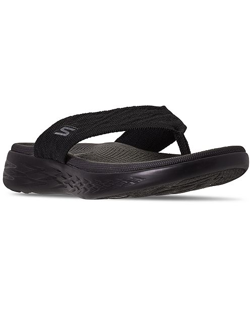 Skechers Women's On The Go 600 Sunny Athletic Flip Flop Thong .