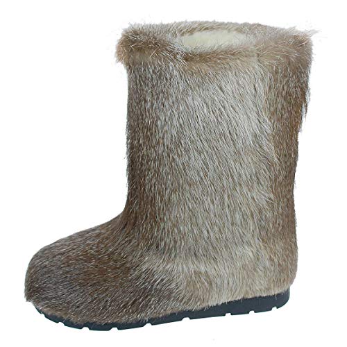 Amazon.com: Fur Boots for Women, Long Fur Boots, Mukluk Boots .