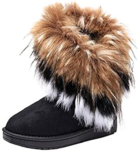Amazon.com | Warm Fur Winter Boots for Women - Stylish Womens .