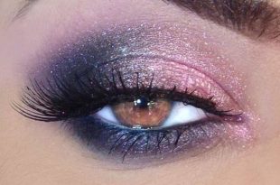 101 Galaxy Inspired Eye Makeup Ideas in 2020 (With images) | Eye .