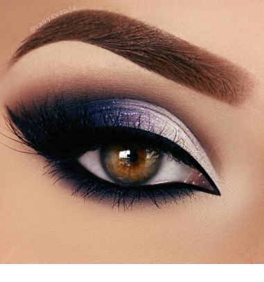 Galaxy Inspired Eye Makeup Idea - Miladies.n