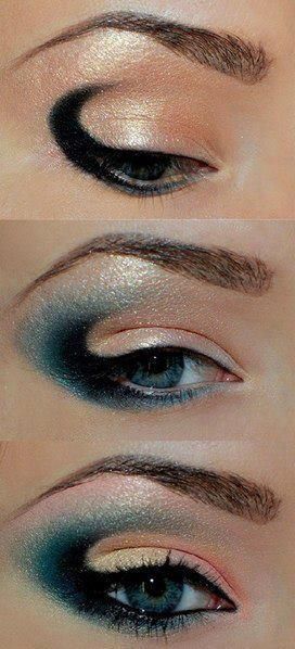 101 Galaxy Inspired Eye Makeup Ideas | Creative eye makeup, Eye .