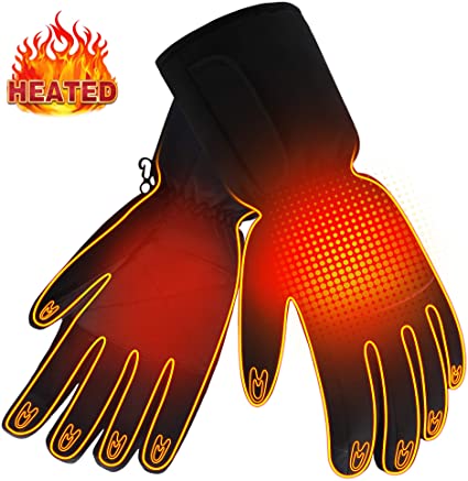 Amazon.com: Winter Rechargeable Electric Warm Heated Gloves Men .