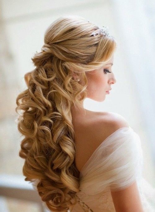 10 Gorgeous Wedding Hairstyles | Hair styles, Long hair styles .