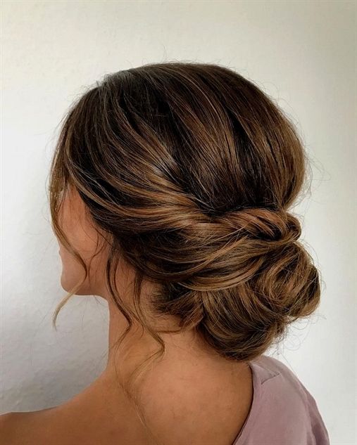 29 Gorgeous Textured Updo Hairstyles - simple updo ,updos .