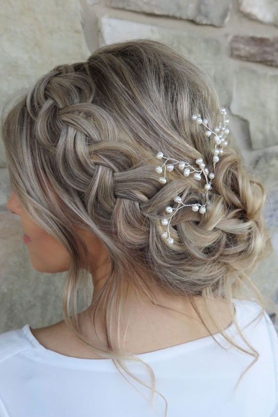 30 Gorgeous And Stunning Wedding Braid Hairstyles For Your Big Day .
