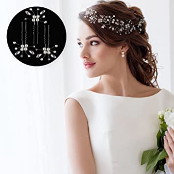 Amazon.com: HANDMADE HAIR ACCESSORIES FOR WEDDING + 3 BONUS FLOWER .