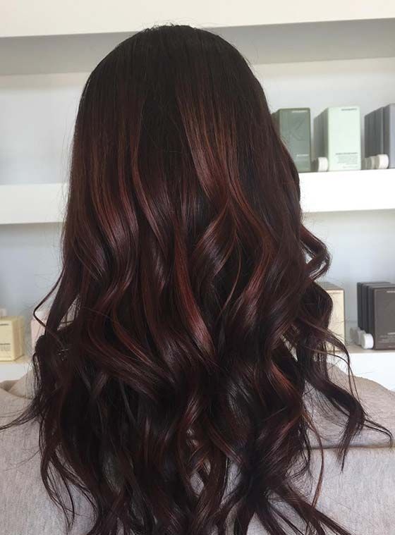Top 30 Chocolate Brown Hair Color Ideas & Styles For 2019 | Hair .