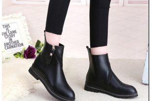 Autumn and winter women's boots flat half Boots for women CW64581 .