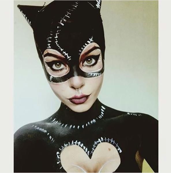 Halloween Makeup: Sexy Catwoman