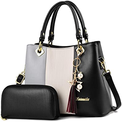 Amazon.com: Women Handbags and Purses Fashion Ladies Top handle .