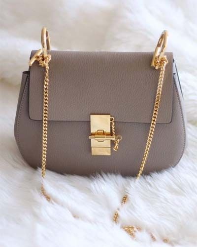 Chloe Drew Bag in Grey Handbags 2019 | Trendy purses, Affordable .