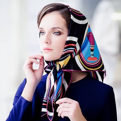 Headscarf | Head scarf, Head scarf tying, Silk headsca