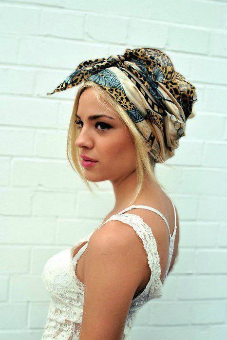 5 Ideas to Tie Headscarves | Hair wraps, Hair beauty, Scarf hairstyl
