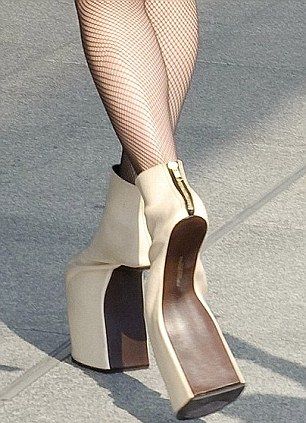 Gaga would go ga ga for these front-heeled shoes ... But would you .