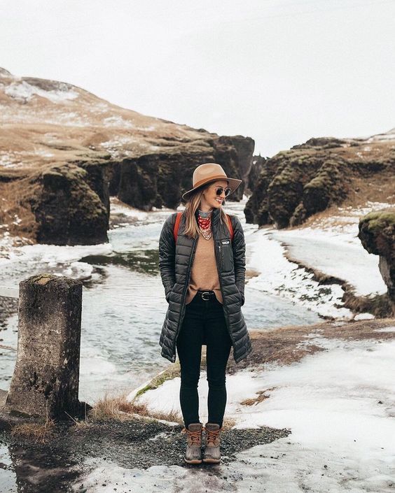Winter outfit ideas for ladies | Hiking outfit winter, Hiking .
