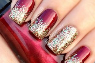 11 Holiday Nail Art Designs Too Pretty To Pass Up - Makeup .