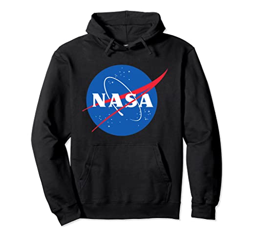 Amazon.com: Official NASA Logo Pullover Hoodie: Clothi