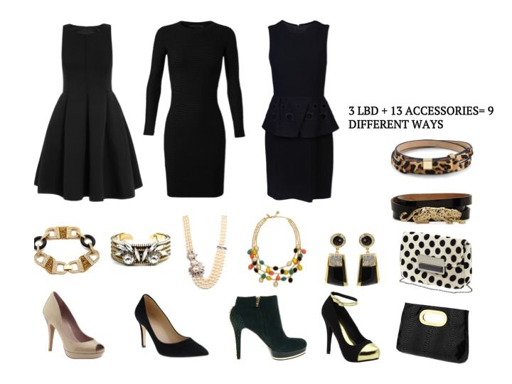 One is never over dressed with a little black dress as the LBD .