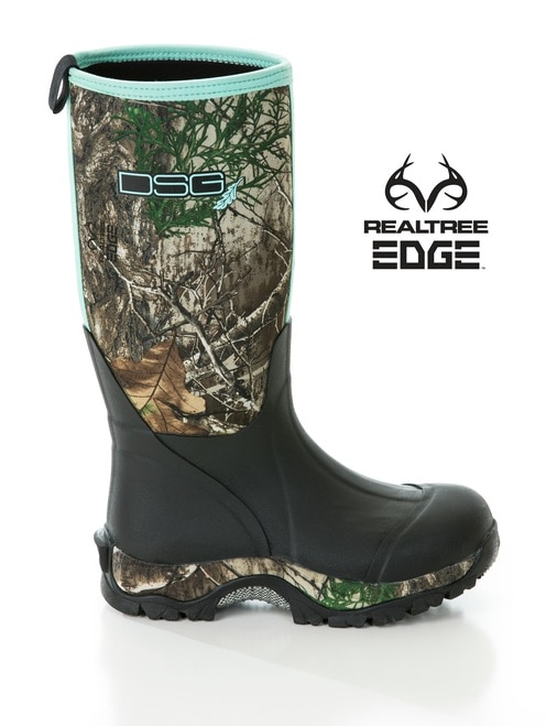 Women's Insulated Hunting Boots | Realtree Edge Rubber Boo