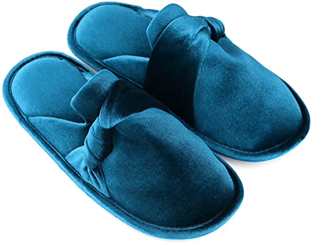 Amazon.com | Dasein Women's Indoor Slippers Slip on House Shoes .