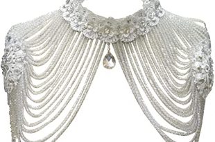 Edith qi Women Jewelery Sets, Wedding Bridal Silver Rhinestone .