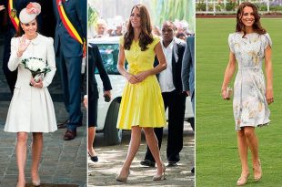 Kate Middleton's most stylish spring looks: Floral dresses .