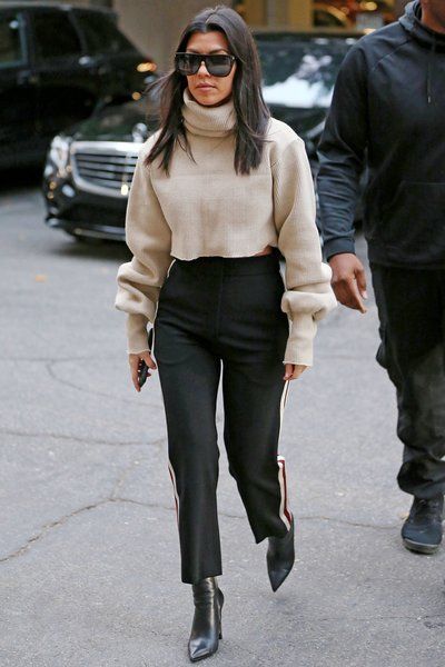 Kourtney Kardashian's Best Street Style Looks#kardashians .