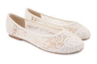 White Women Lace Ballerina Shoes, Rs 600 /pair A2Z Foot Wear | ID .