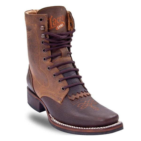 Tombstone Men's Square Toe Lace Up Brown | Mens boots fashion .
