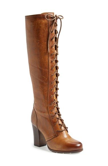 Frye 'Parker' Lace-Up Tall Boot (Women) | Nordstrom | Boots .