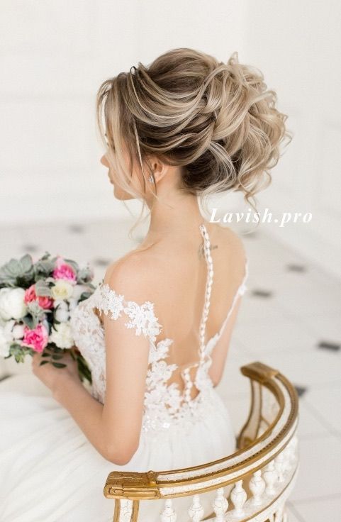 Wedding Hairstyle Inspiration - lavish.pro | Wedding hair .