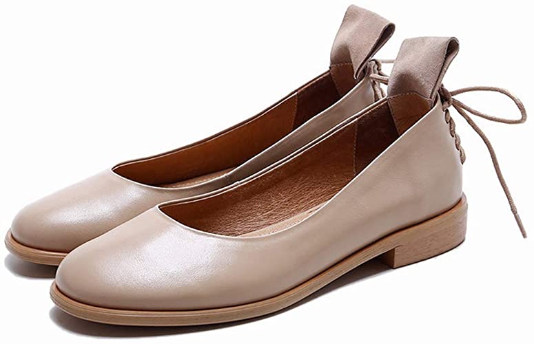 Amazon.com | LanYee Shoes Women Leather Women Flats Casual Ladies .