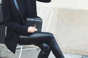 Black Leather Pants To Wear This Fall 2020 in 2020 | Black leather .