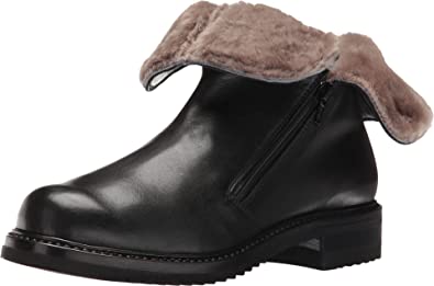 Amazon.com | Gravati Women's Double Zip Ankle Boot with Shearling .