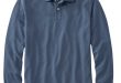 Men's Premium Double L® Polo, Long-Sleeve Without Pock