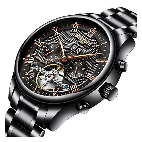 Luxury Watch Brands Skeleton Automatic Men's Wrist Watch .