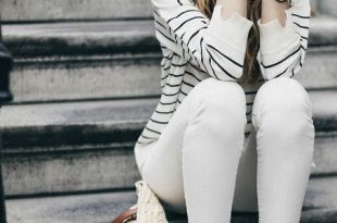 Style Tips On What To Wear With White Jeans - The White Jeans .