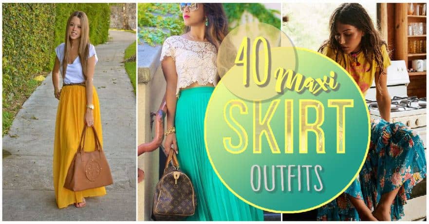 40 Maxi Skirt Outfits That Will Have You Dressed Perfectly for Any .