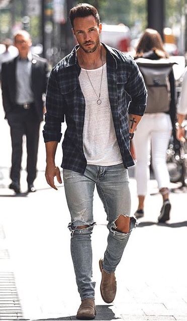 Men Fashion Outfits | Mens street style summer, Mens clothing .