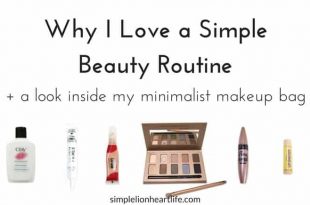 Why I love a Simple Beauty Routine + A Look Inside my Minimalist .