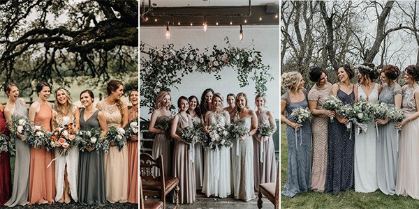 Trending-Top 20 Mix and Match Bridesmaid Dresses for 2019 .