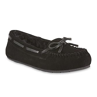 Roebuck & Co. Women's Moxi Suede Moccasin - Bla